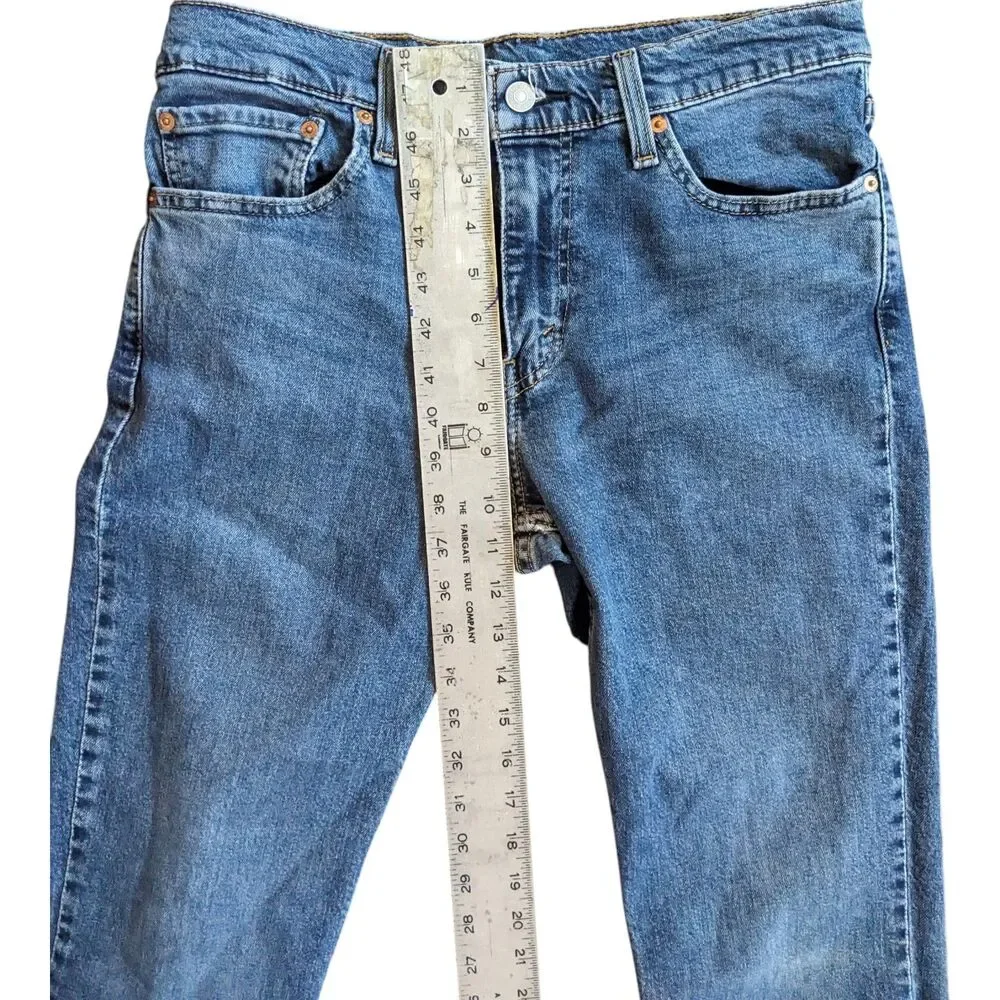 Levi's 511 Slim Fit Jeans Men's 32x32 Blue Denim Modern Classic Stretch Red Tag